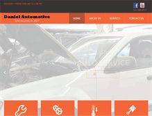 Tablet Screenshot of danielautomotive.com